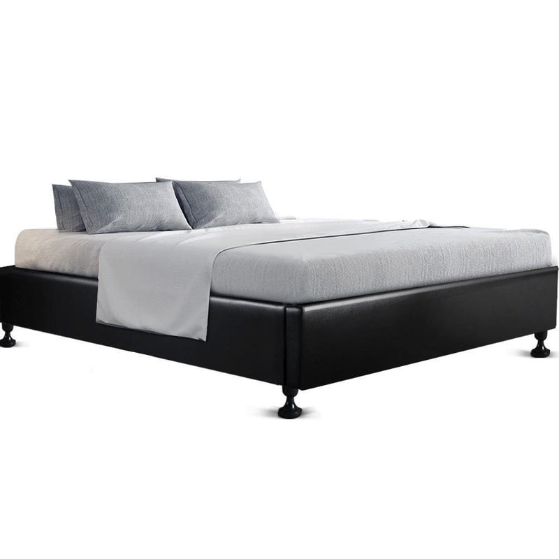 Cottesloe King Bed Frame Black - Furniture > Bedroom - Rivercity House & Home Co. (ABN 18 642 972 209) - Affordable Modern Furniture Australia
