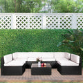 Deluxe 7 Piece Outdoor Corner Lounge