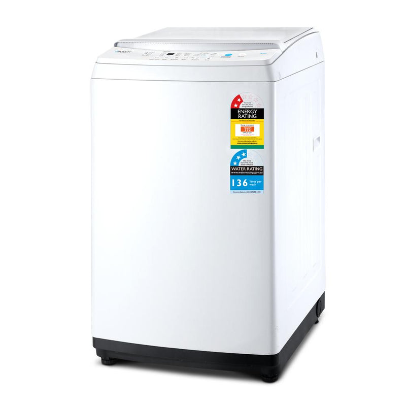 Devanti 10kg Top Load Washing Machine Quick Wash 24h Delay Start Automatic - Appliances > Washers & Dryers - Rivercity House & Home Co. (ABN 18 642 972 209) - Affordable Modern Furniture Australia