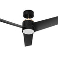 52Inch Ceiling Fan w/Light w/Remote - Black