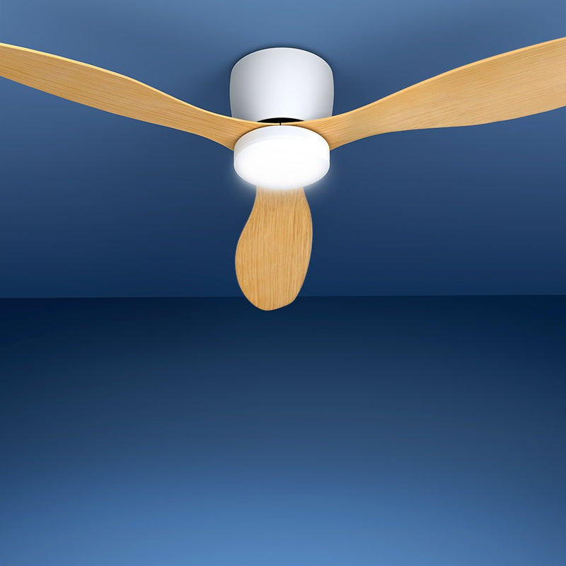 52'' Ceiling Fan LED Light Remote Control DC Motor 5 Speed Fans Timer - Appliances > Kitchen Appliances - Rivercity House & Home Co. (ABN 18 642 972 209) - Affordable Modern Furniture Australia