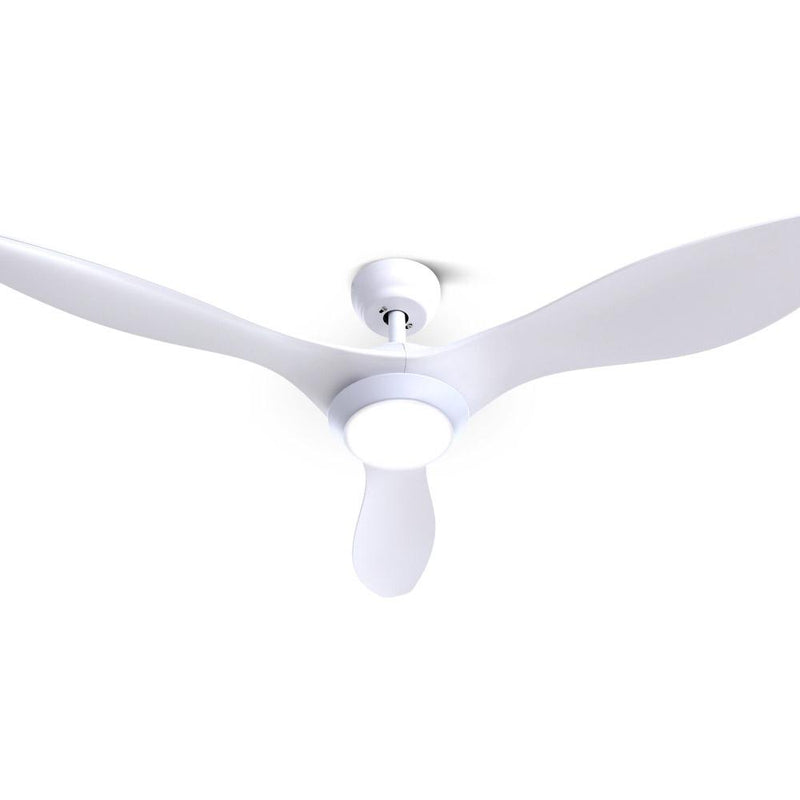 52'' Ceiling Fan With Light Remote DC Motor 3 Blades 1300mm - Rivercity House & Home Co. (ABN 18 642 972 209) - Affordable Modern Furniture Australia