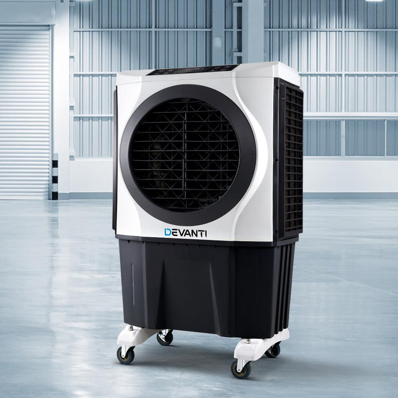 Devanti Evaporative Air Cooler Industrial Conditioner Commercial Fan Purifier - Rivercity House & Home Co. (ABN 18 642 972 209) - Affordable Modern Furniture Australia