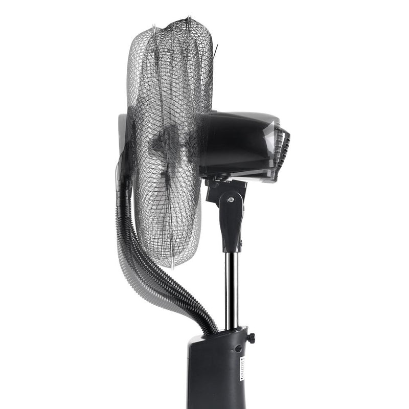 Devanti Portable Misting Fan with Remote Control - Black - Appliances > Fans - Rivercity House & Home Co. (ABN 18 642 972 209) - Affordable Modern Furniture Australia