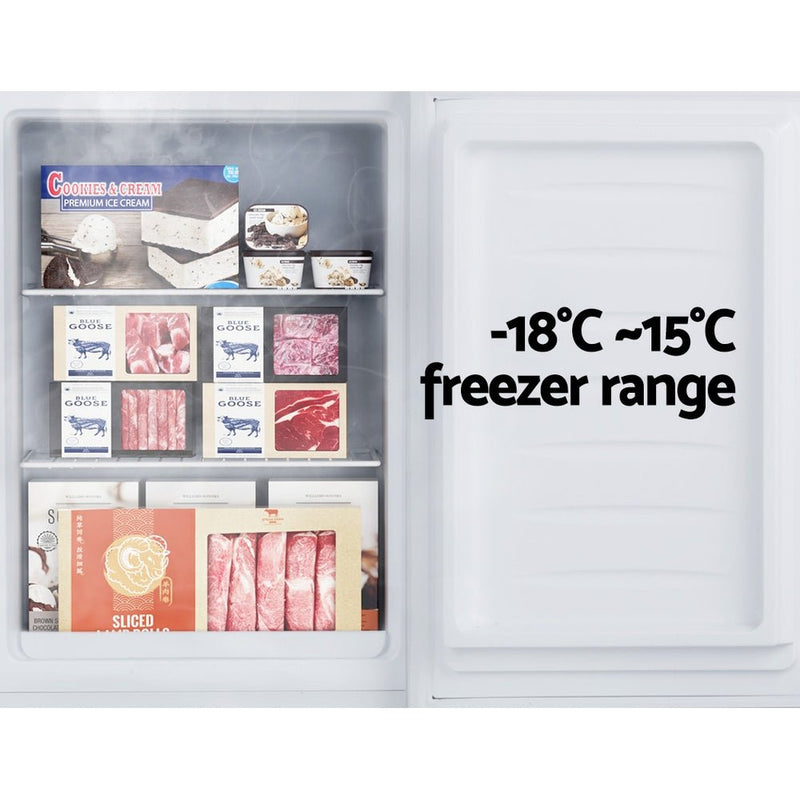 Upright Freezer Portable Refrigerator Home Office Mini Fridge Cooler 60L - Appliances > Fridges - Rivercity House & Home Co. (ABN 18 642 972 209) - Affordable Modern Furniture Australia