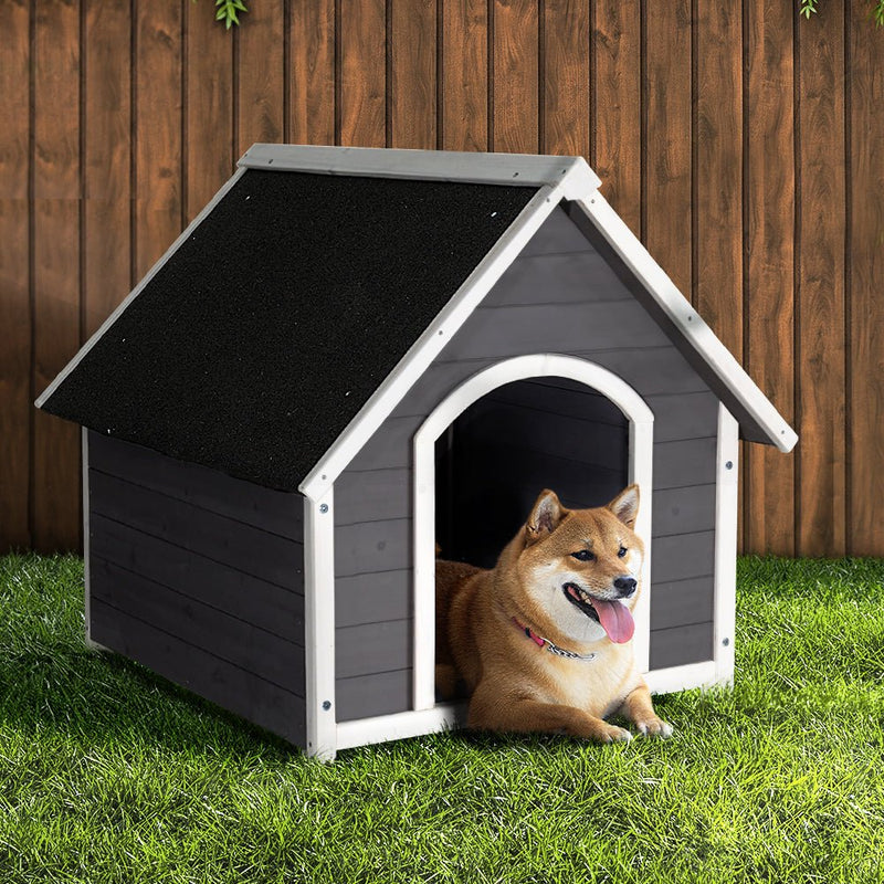 Dog Kennel Outdoor Wooden Indoor Puppy Pet House Weatherproof XL Large - Pet Care > Dog Supplies - Rivercity House & Home Co. (ABN 18 642 972 209) - Affordable Modern Furniture Australia