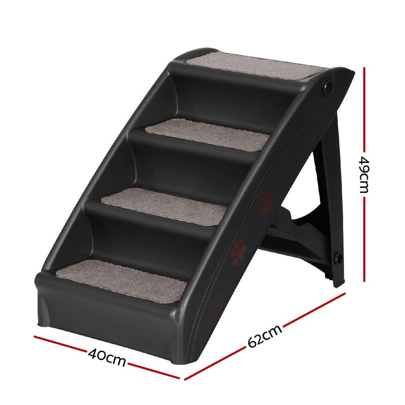 Dog Ramp For Bed Sofa Car Pet Steps Stairs Ladder Indoor Foldable Portable - Pet Care > Dog Supplies - Rivercity House & Home Co. (ABN 18 642 972 209) - Affordable Modern Furniture Australia