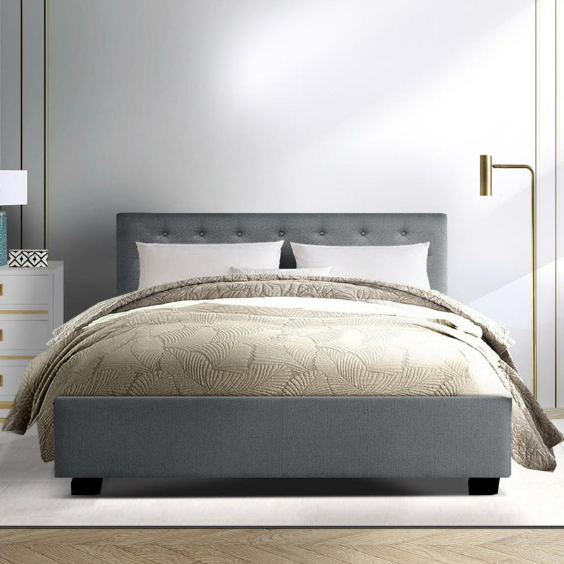 Dorilla Storage Queen Bed Frame Grey - Furniture > Bedroom - Rivercity House And Home Co.