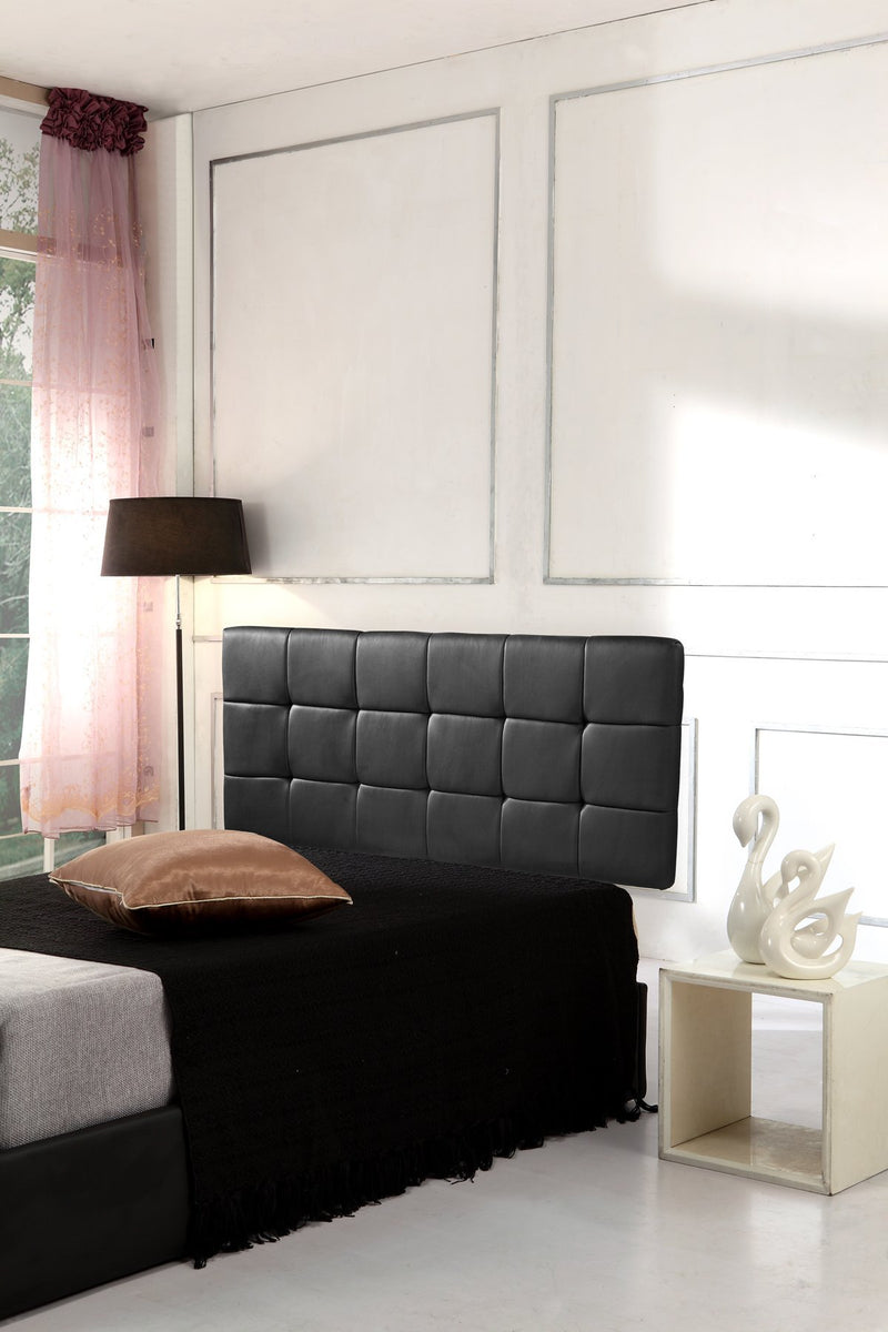Double Size | Deluxe Headboard Bedhead (Black) - Rivercity House & Home Co. (ABN 18 642 972 209) - Affordable Modern Furniture Australia