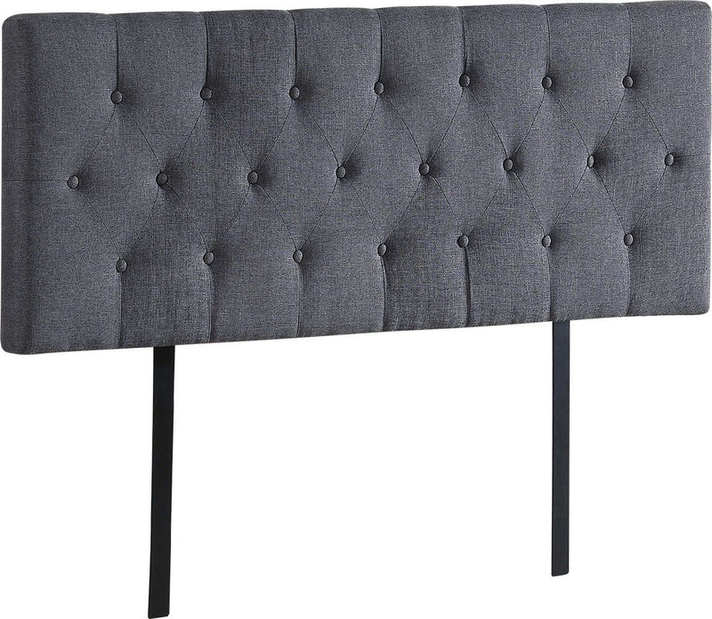 Double Size | Deluxe Headboard Bedhead (Grey) - Rivercity House & Home Co. (ABN 18 642 972 209) - Affordable Modern Furniture Australia