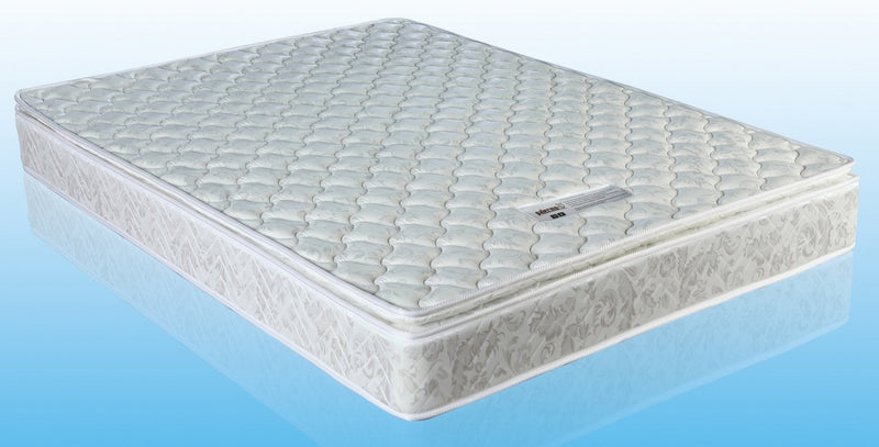 Double Size | Luxury Latex Pillow Top Topper Spring Mattress - Furniture > Mattresses - Rivercity House & Home Co. (ABN 18 642 972 209) - Affordable Modern Furniture Australia