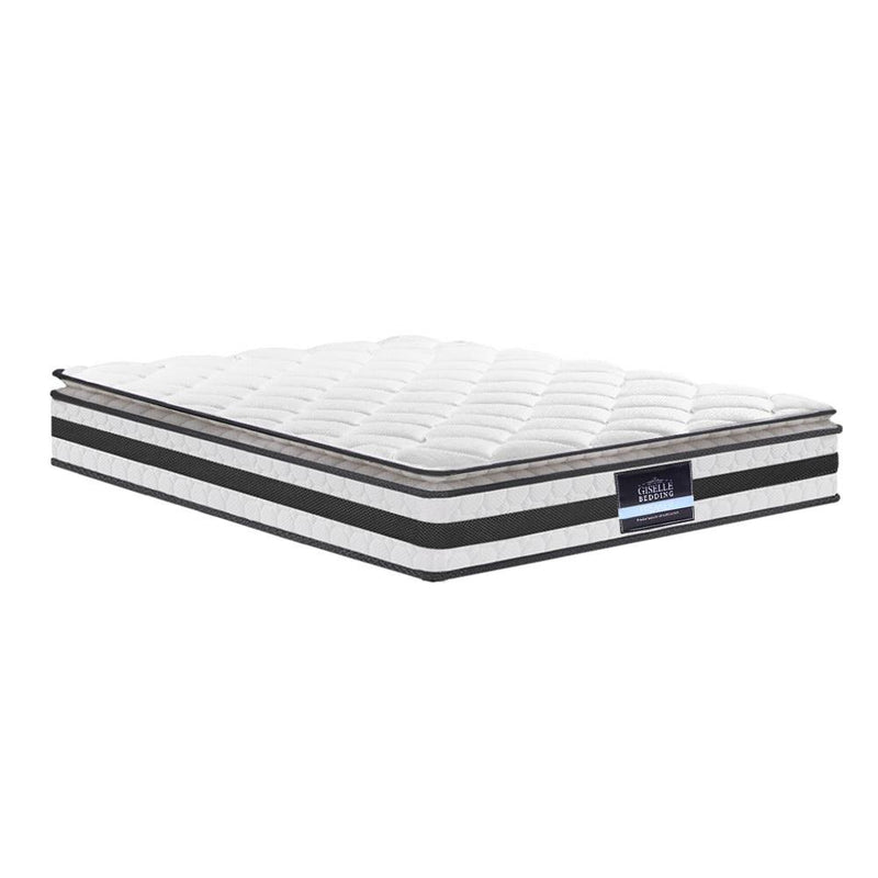 Double Size | Normay Bonnell Spring Pillow Top Mattress (Medium Firm) - Furniture > Mattresses - Rivercity House And Home Co.