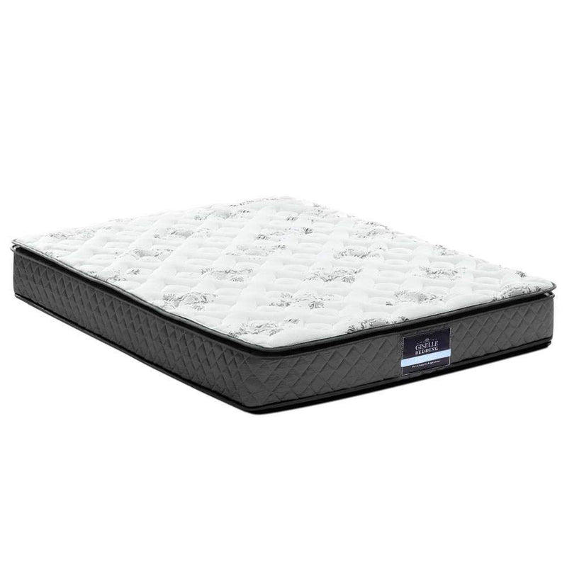 Double Size | Rocco Bonnell Spring Pillow Top Mattress (Medium) - Rivercity House & Home Co. (ABN 18 642 972 209) - Affordable Modern Furniture Australia