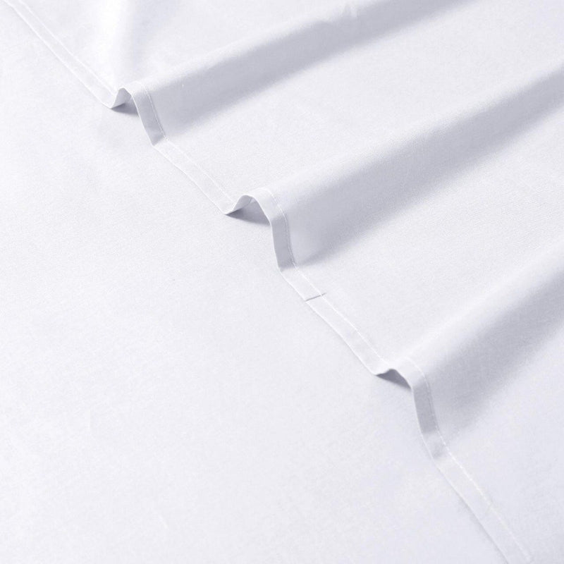 Elan Linen 1200TC Organic Cotton Double Sheet Sets White - Home & Garden > Bedding - Rivercity House & Home Co. (ABN 18 642 972 209) - Affordable Modern Furniture Australia