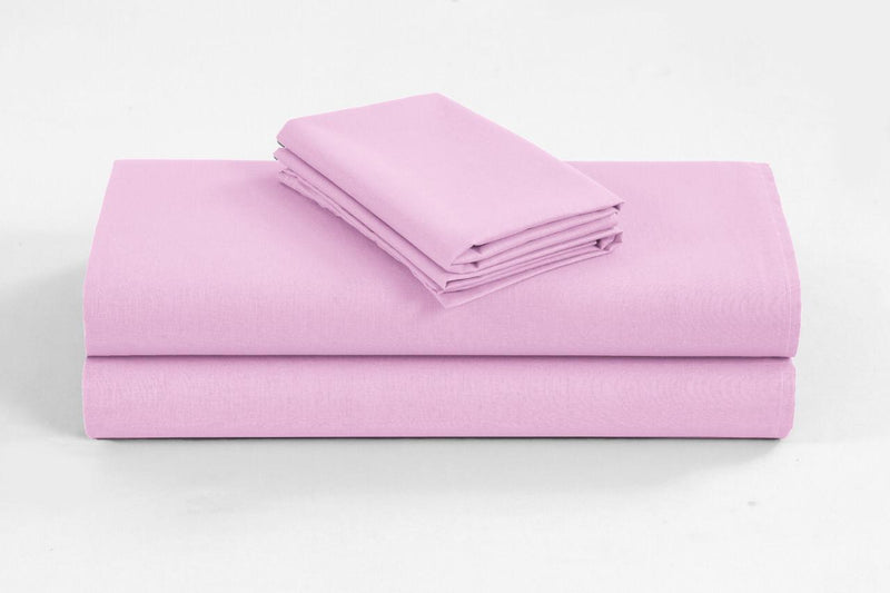 Elan Linen 1200TC Organic Cotton Super King Sheet Sets Pink - Home & Garden > Bedding - Rivercity House & Home Co. (ABN 18 642 972 209) - Affordable Modern Furniture Australia