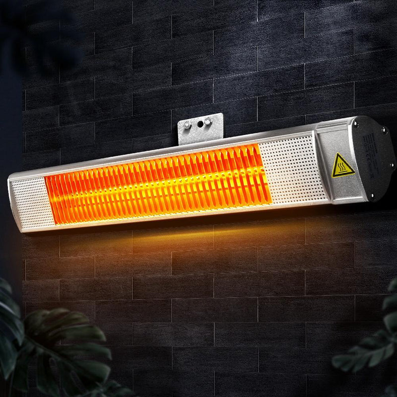 Electric Infrared Radiant Strip Heater 2000W - Rivercity House & Home Co. (ABN 18 642 972 209) - Affordable Modern Furniture Australia