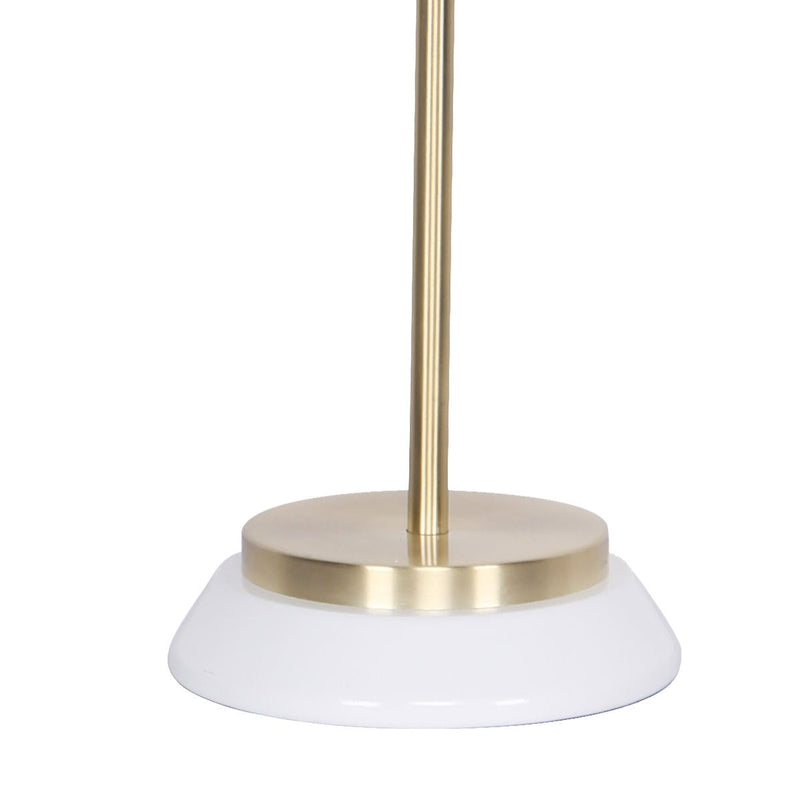 Electric Reading Light Table Lamp Brass Finish - White - Home & Garden > Lighting - Rivercity House & Home Co. (ABN 18 642 972 209) - Affordable Modern Furniture Australia