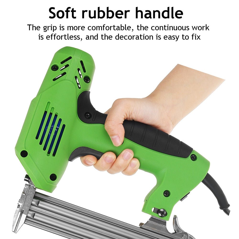 Electric Staple Gun Straight Nail Nailer Framing Heavy Duty Woodworking Stapler - Home & Garden > Garden Tools - Rivercity House & Home Co. (ABN 18 642 972 209) - Affordable Modern Furniture Australia