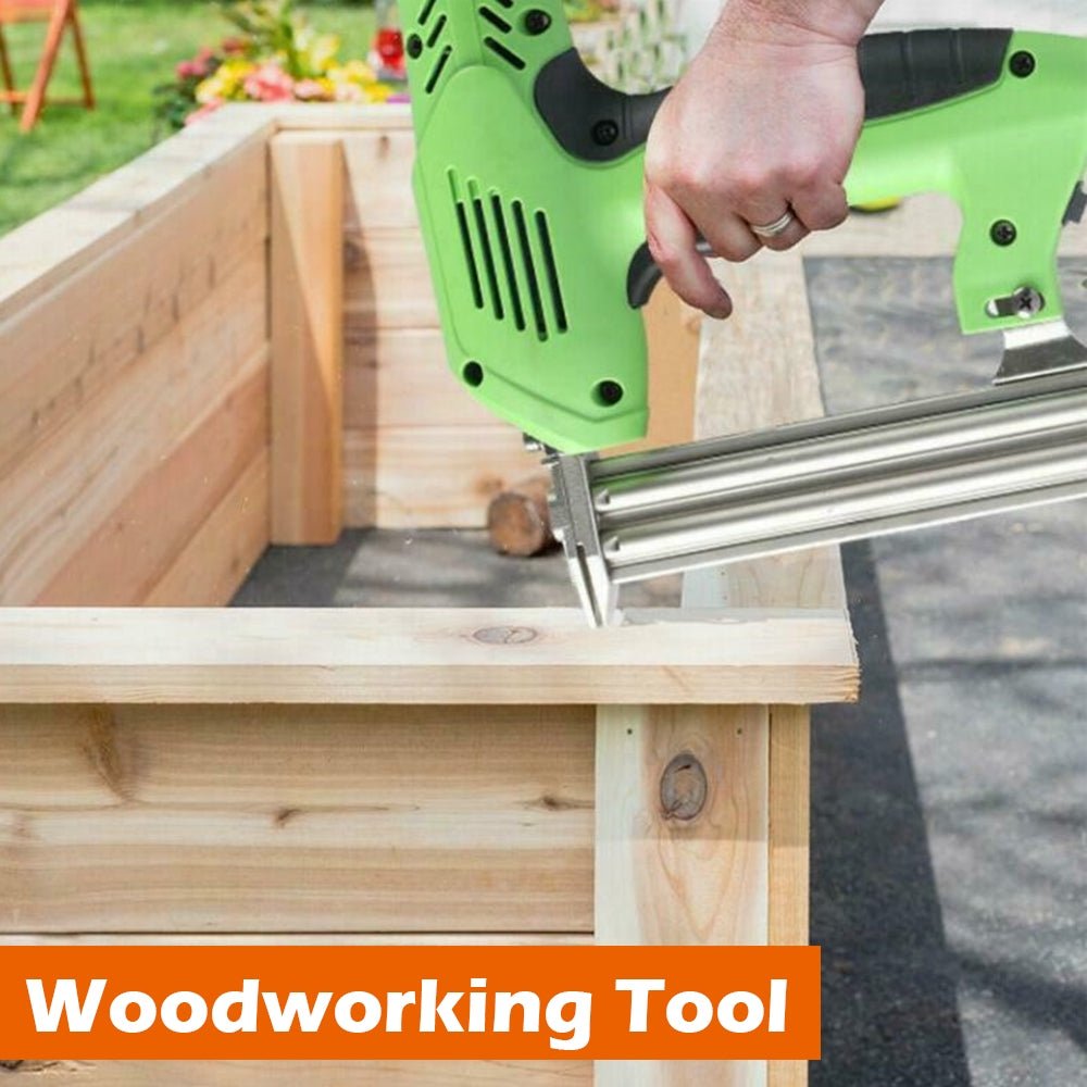 Electric Staple Gun Straight Nail Nailer Framing Heavy Duty Woodworking Stapler - Home & Garden > Garden Tools - Rivercity House & Home Co. (ABN 18 642 972 209) - Affordable Modern Furniture Australia
