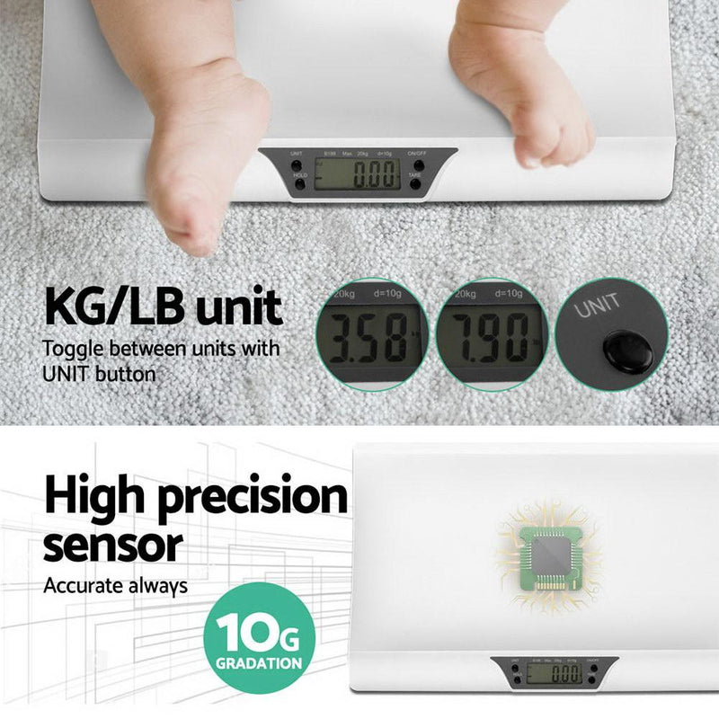 Electronic Baby Digital Weight Scale - Baby & Kids > Others - Rivercity House & Home Co. (ABN 18 642 972 209) - Affordable Modern Furniture Australia