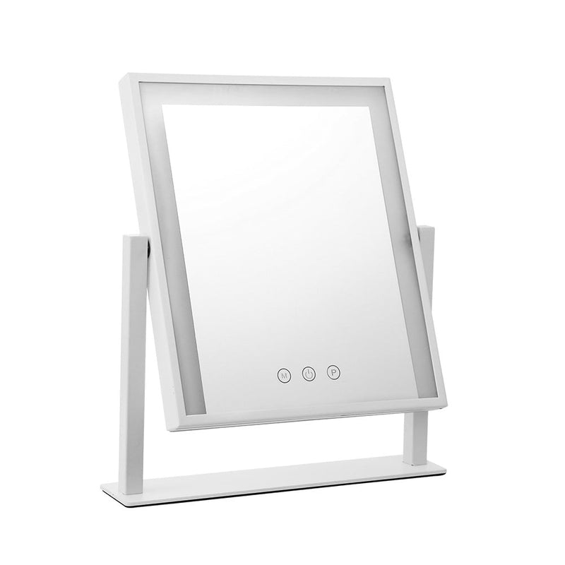 Hollywood Makeup Mirror with Dimmable Bulb Lighted Dressing Mirror - Health & Beauty > Makeup Mirrors - Rivercity House & Home Co. (ABN 18 642 972 209) - Affordable Modern Furniture Australia