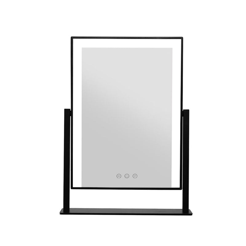 Hollywood Makeup Mirror With Light LED Strip Standing Tabletop Vanity - Health & Beauty > Makeup Mirrors - Rivercity House & Home Co. (ABN 18 642 972 209) - Affordable Modern Furniture Australia