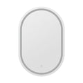 LED Wall Mirror With Light 50X75CM Bathroom Decor Oval Mirrors Vanity