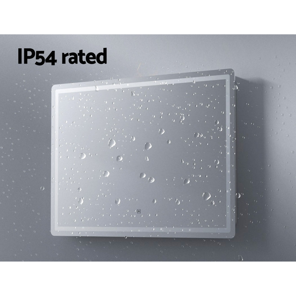 Wall Mirror 100X70CM with LED Light Bathroom Home Decor Rectangle - Health & Beauty > Makeup Mirrors - Rivercity House & Home Co. (ABN 18 642 972 209) - Affordable Modern Furniture Australia