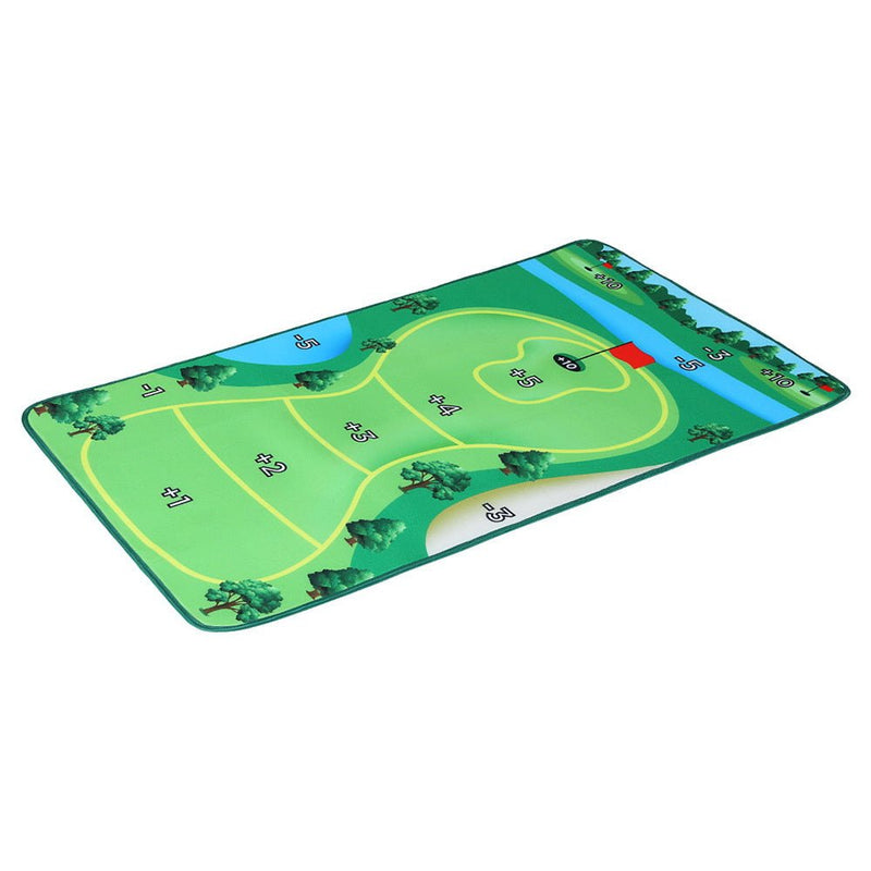 Golf Chipping Game Mat Indoor Outdoor Practice Training Aid Set - Sports & Fitness > Golf - Rivercity House & Home Co. (ABN 18 642 972 209) - Affordable Modern Furniture Australia