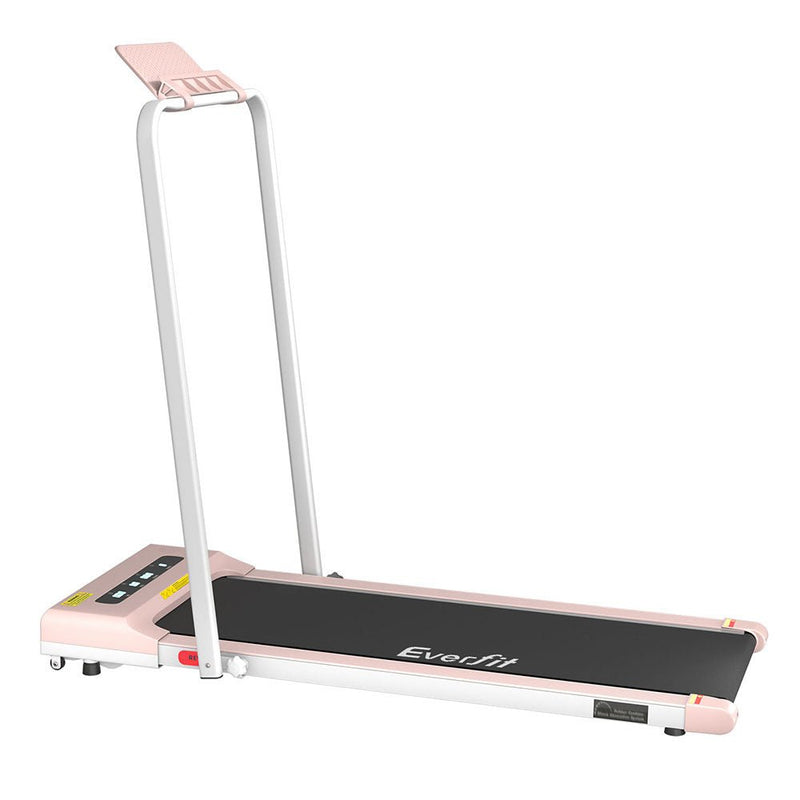 Treadmill Electric Walking Pad Home Gym Office Fitness 380mm Pink - Sports & Fitness > Exercise, Gym and Fitness - Rivercity House & Home Co. (ABN 18 642 972 209) - Affordable Modern Furniture Australia