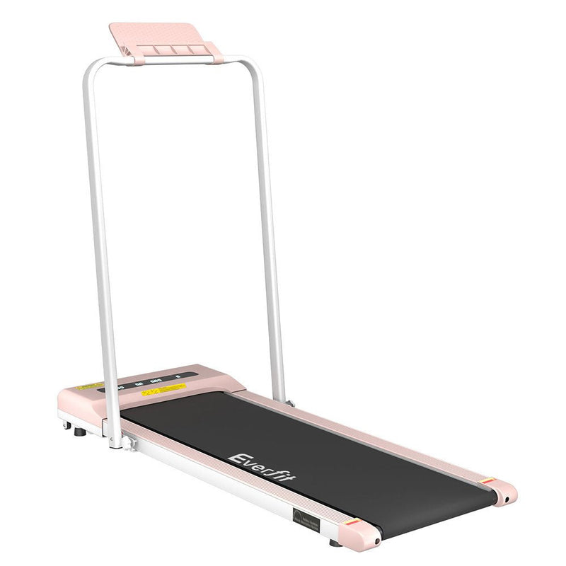 Treadmill Electric Walking Pad Home Gym Office Fitness 380mm Pink - Sports & Fitness > Exercise, Gym and Fitness - Rivercity House & Home Co. (ABN 18 642 972 209) - Affordable Modern Furniture Australia