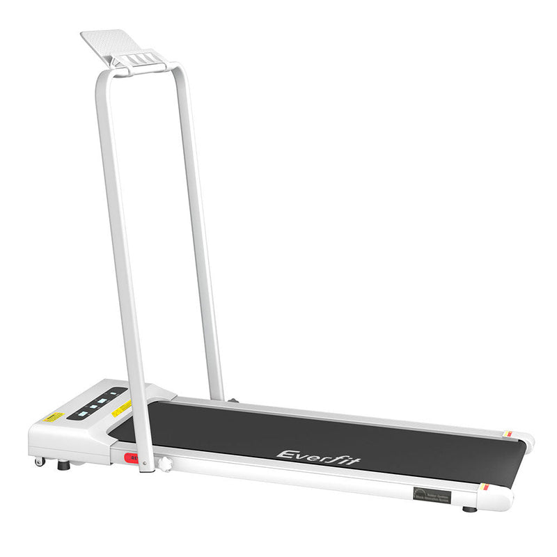 Treadmill Electric Walking Pad Home Gym Office Fitness 380mm White - Sports & Fitness > Exercise, Gym and Fitness - Rivercity House & Home Co. (ABN 18 642 972 209) - Affordable Modern Furniture Australia