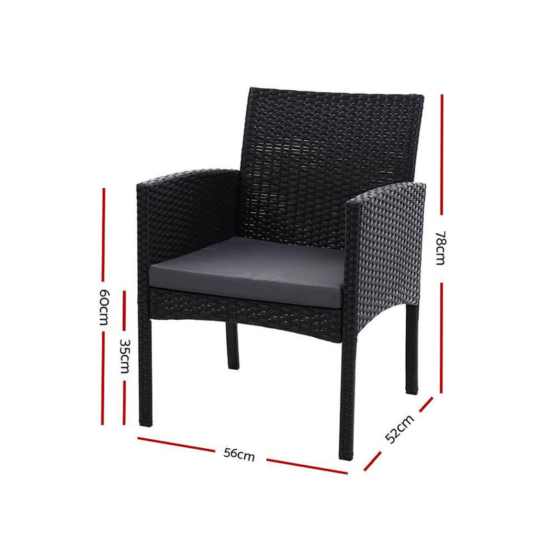 Ezra Bistro Chairs (Twin Pack) - Rivercity House & Home Co. (ABN 18 642 972 209) - Affordable Modern Furniture Australia