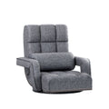 Floor Lounge Recliner Grey