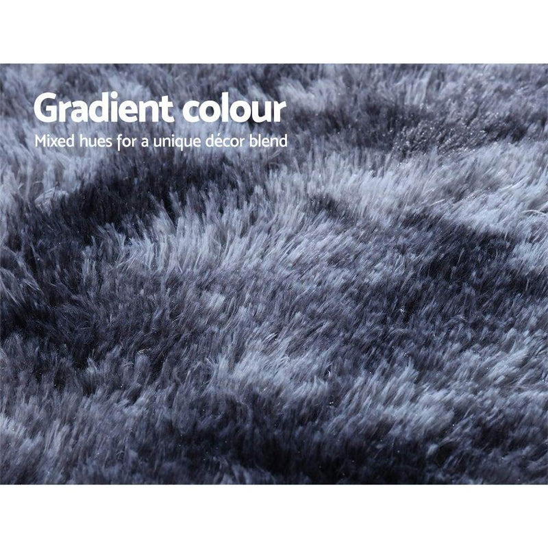 Floor Rug Large Shaggy Gradient Carpet 160cm x 230cm - Rivercity House & Home Co. (ABN 18 642 972 209) - Affordable Modern Furniture Australia