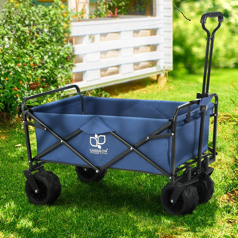 Foldable Wagon Cart Trolley Cart Collapsible Beach Outdoor Garden Cart - Home & Garden > Garden Tools - Rivercity House & Home Co. (ABN 18 642 972 209) - Affordable Modern Furniture Australia