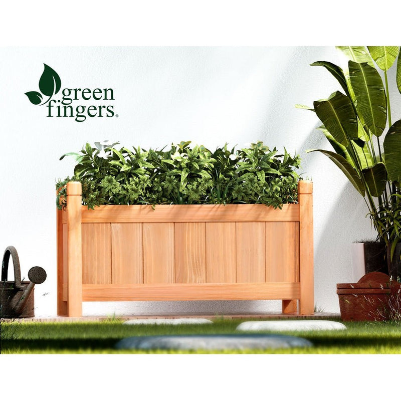 Garden Bed Raised Wooden Planter Box Vegetables 60x30x33cm - Home & Garden > Garden Beds - Rivercity House & Home Co. (ABN 18 642 972 209)