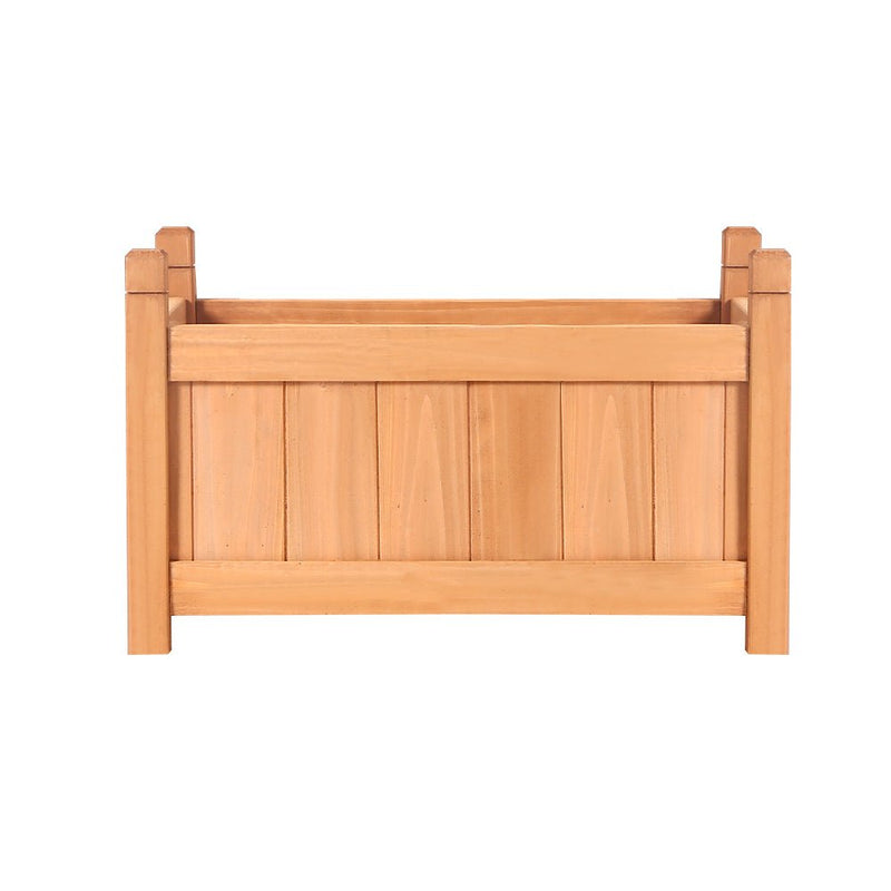 Garden Bed Raised Wooden Planter Box Vegetables 60x30x33cm - Home & Garden > Garden Beds - Rivercity House & Home Co. (ABN 18 642 972 209) - Affordable Modern Furniture Australia