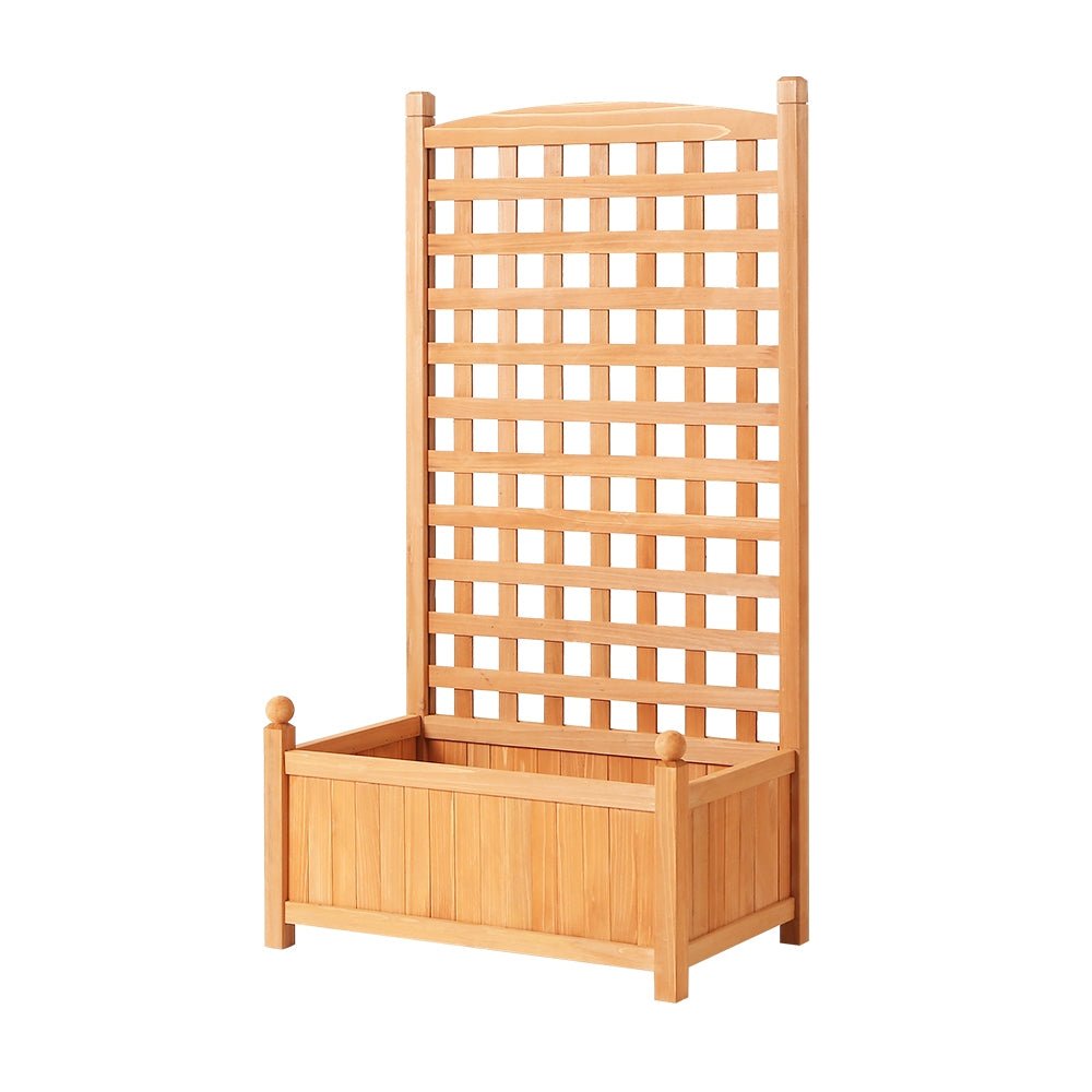 Garden Bed Raised Wooden Planter Box Vegetables 64x35x115cm - Home & Garden > Garden Beds - Rivercity House & Home Co. (ABN 18 642 972 209) - Affordable Modern Furniture Australia