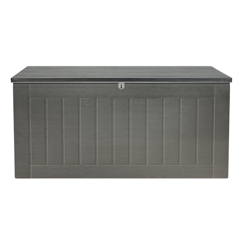 Outdoor Lockable Storage Box 830L Grey - Home & Garden > Storage - Rivercity House & Home Co. (ABN 18 642 972 209) - Affordable Modern Furniture Australia