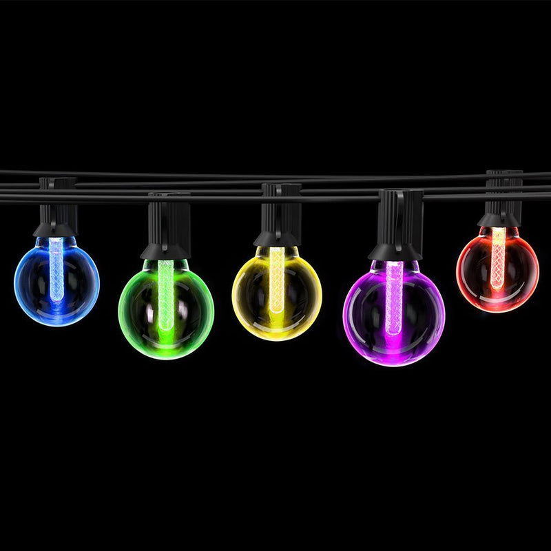 Gardeon Smart Festoon Lights Outdoor Waterproof RGB LED String Light WiFi APP - Home & Garden > Lighting - Rivercity House & Home Co. (ABN 18 642 972 209) - Affordable Modern Furniture Australia