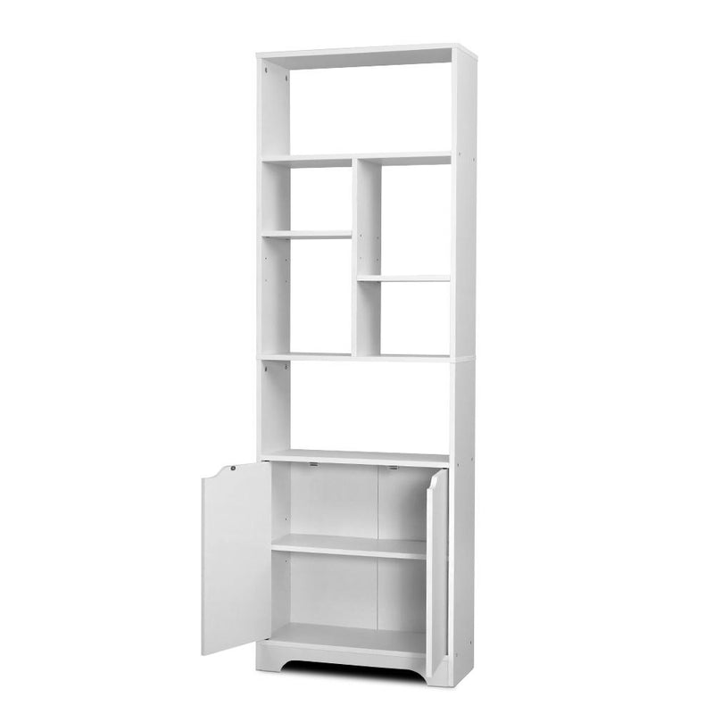 Geom Display Shelf White - Rivercity House & Home Co. (ABN 18 642 972 209) - Affordable Modern Furniture Australia