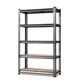 1.5M Metal Steel Warehouse Shelving Racking Garage Storage Shelves Racks