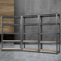 3x1.5M Warehouse Racking Shelving Storage Rack Steel Garage Shelf Shelves