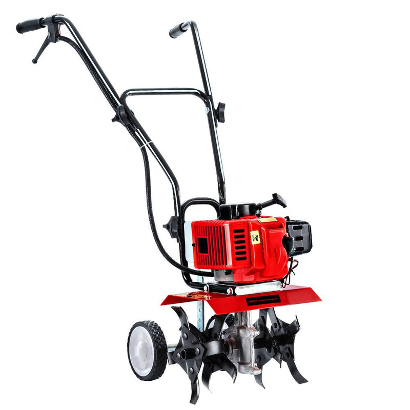 Giantz 88CC Tiller Rototiller Garden Cultivator 4 Blades Soil Power Rotary Hoe - Home & Garden > Garden Tools - Rivercity House & Home Co. (ABN 18 642 972 209) - Affordable Modern Furniture Australia