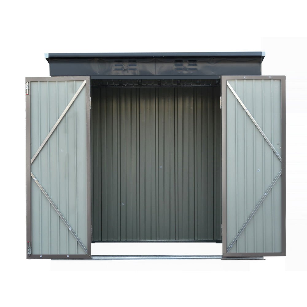 Giantz Garden Shed 1.95x1.31M Sheds Outdoor Storage Steel Workshop House Tool Double Door - Home & Garden > Storage - Rivercity House & Home Co. (ABN 18 642 972 209) - Affordable Modern Furniture Australia