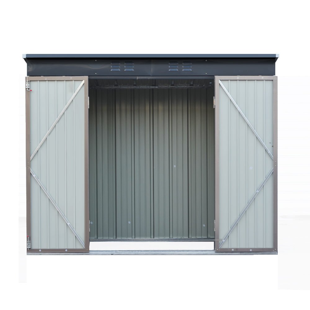 Giantz Garden Shed 2.31x1.31M Sheds Outdoor Storage Tool Metal Workshop Shelter Double Door - Home & Garden > Shading - Rivercity House & Home Co. (ABN 18 642 972 209) - Affordable Modern Furniture Australia