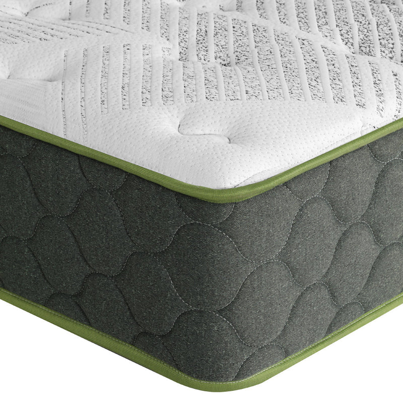 Beryl Series Green Tea Infused Mattress 25cm Thick - Double - Furniture > Mattresses - Rivercity House & Home Co. (ABN 18 642 972 209) - Affordable Modern Furniture Australia