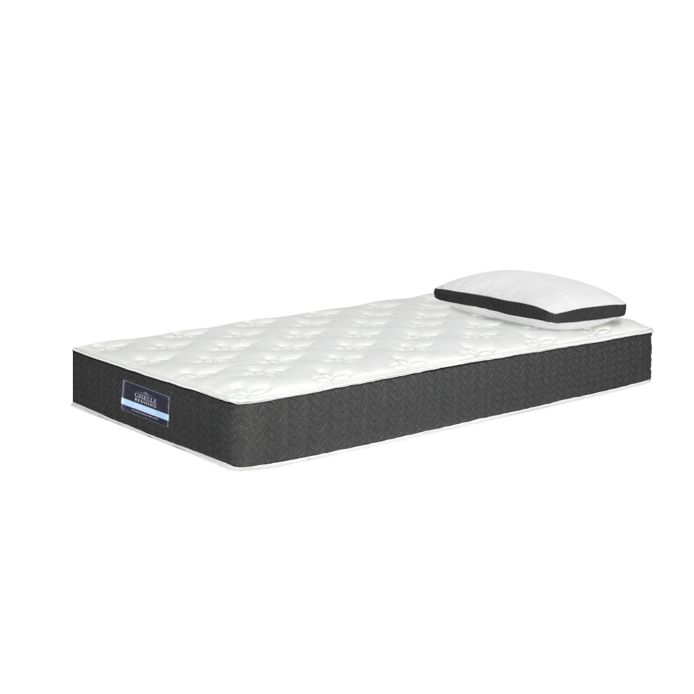 Aura Series Medium Soft Mattress With Bonus Pillow - Single - Furniture > Mattresses - Rivercity House & Home Co. (ABN 18 642 972 209) - Affordable Modern Furniture Australia