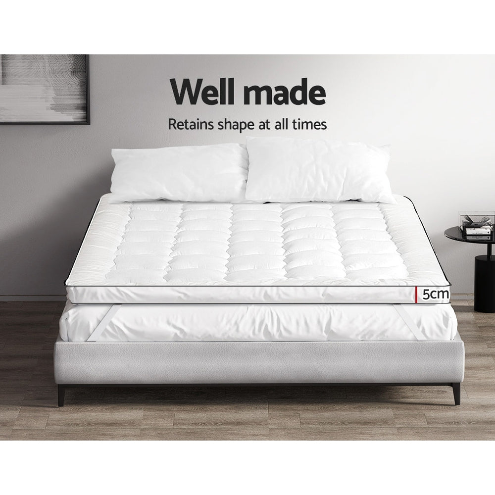 Mattress Topper Pillowtop - Double - Home & Garden > Bedding - Rivercity House & Home Co. (ABN 18 642 972 209) - Affordable Modern Furniture Australia